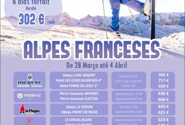 ALPES - FRAN�A - P�SCOA